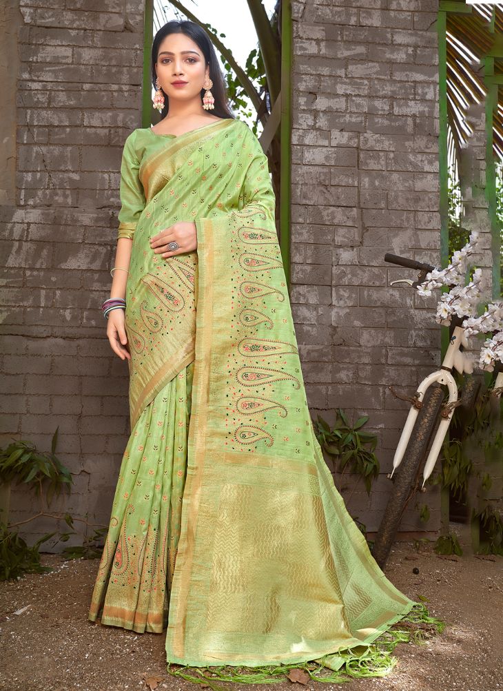 Bunawat Jalsa Banarasi Silk Sarees Catalog
